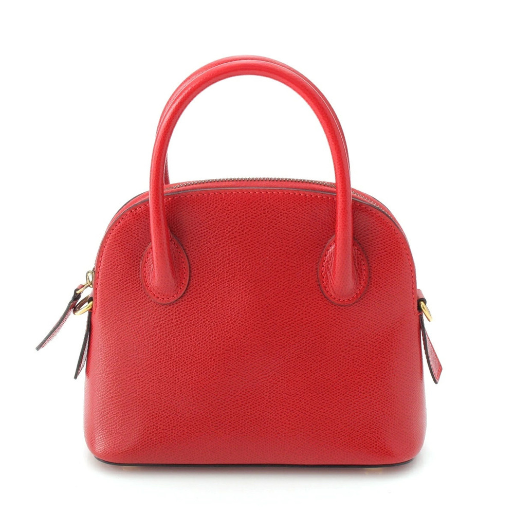 Celine leather Bolide handbag red